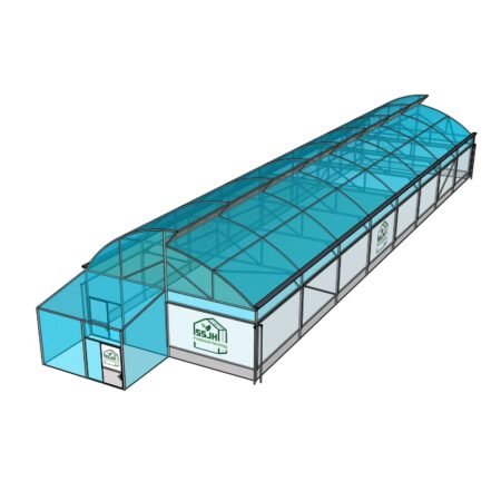 Naturally Ventilated Green House Tunnel
