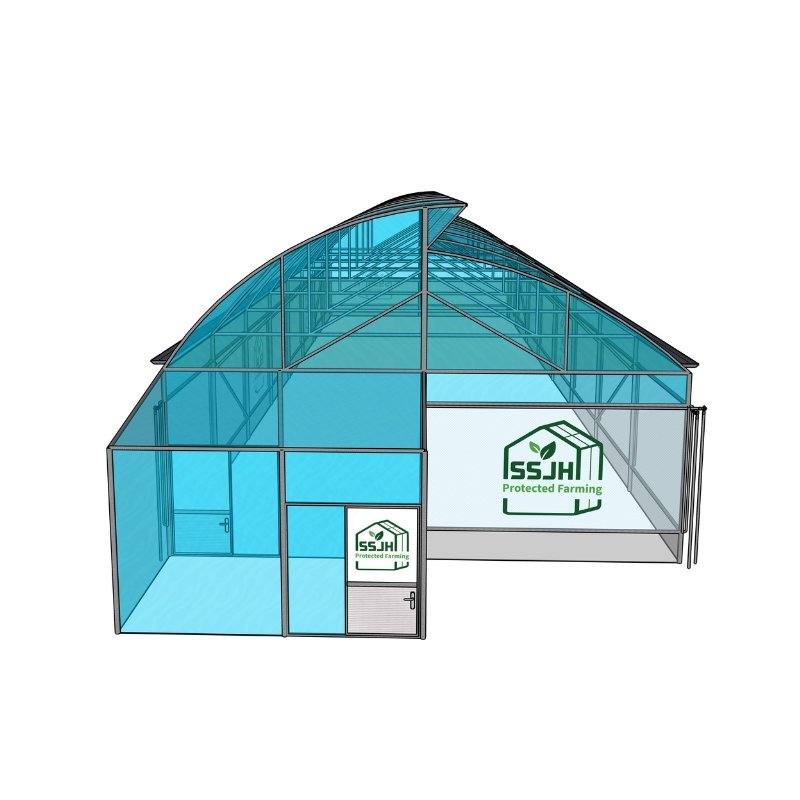 Naturally Ventilated Green House Tunnel