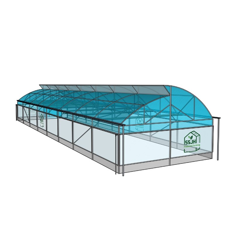 Naturally Ventilated Green House Tunnel