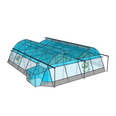 Naturally Ventilated Green House