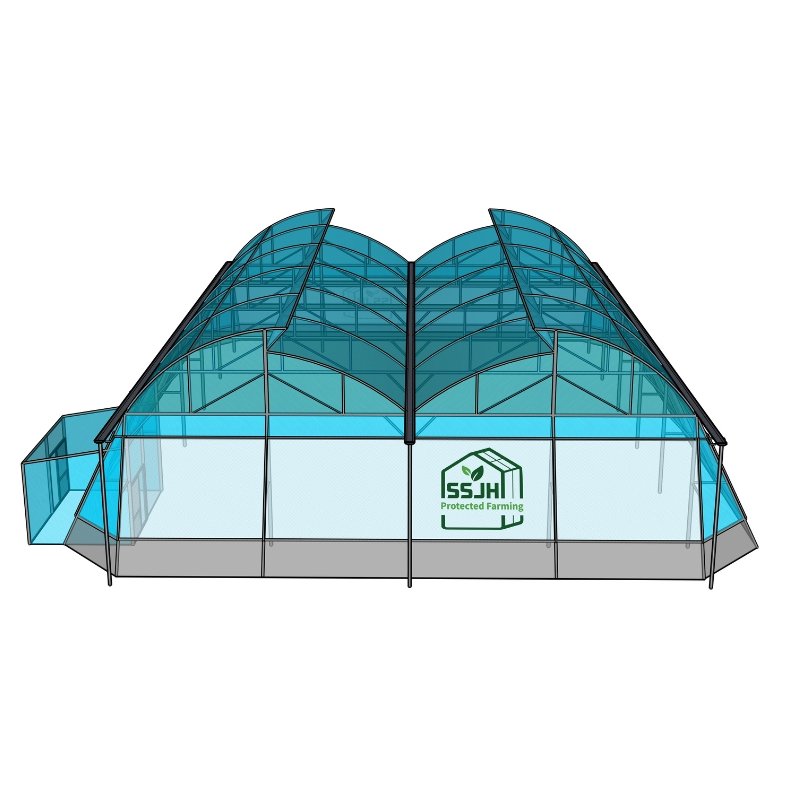 Naturally Ventilated Green House