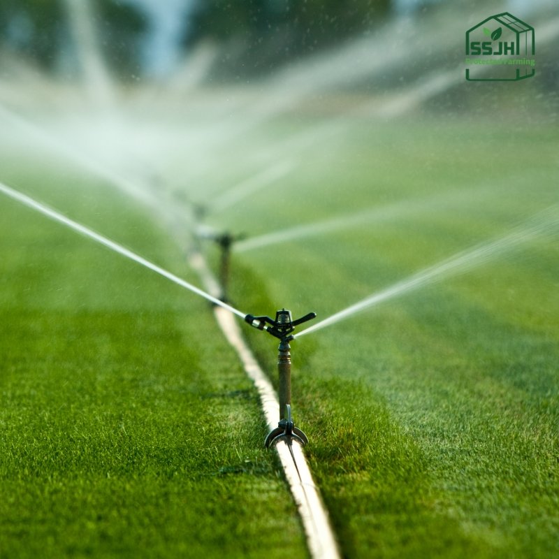 High-quality sprinkler system for farming in Botswana by SSJH Protected Farming Proprietary Limited.