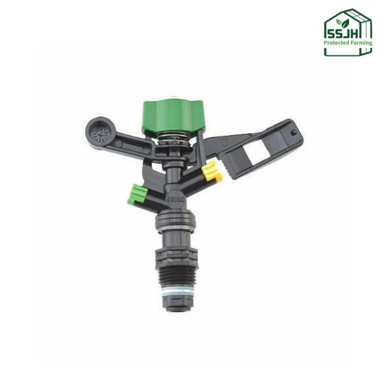 Greenhouse sprinkler system for crop irrigation by SSJH Protected Farming Proprietary Limited